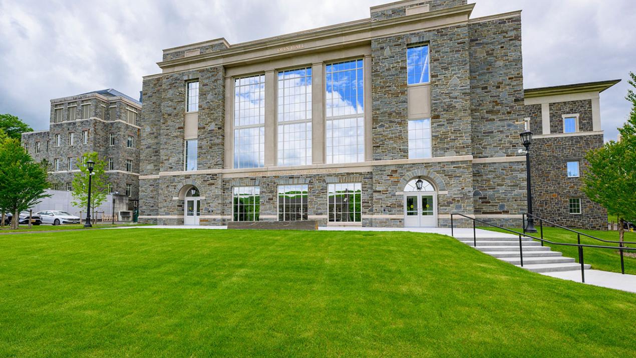Renovated Olin Hall exterior