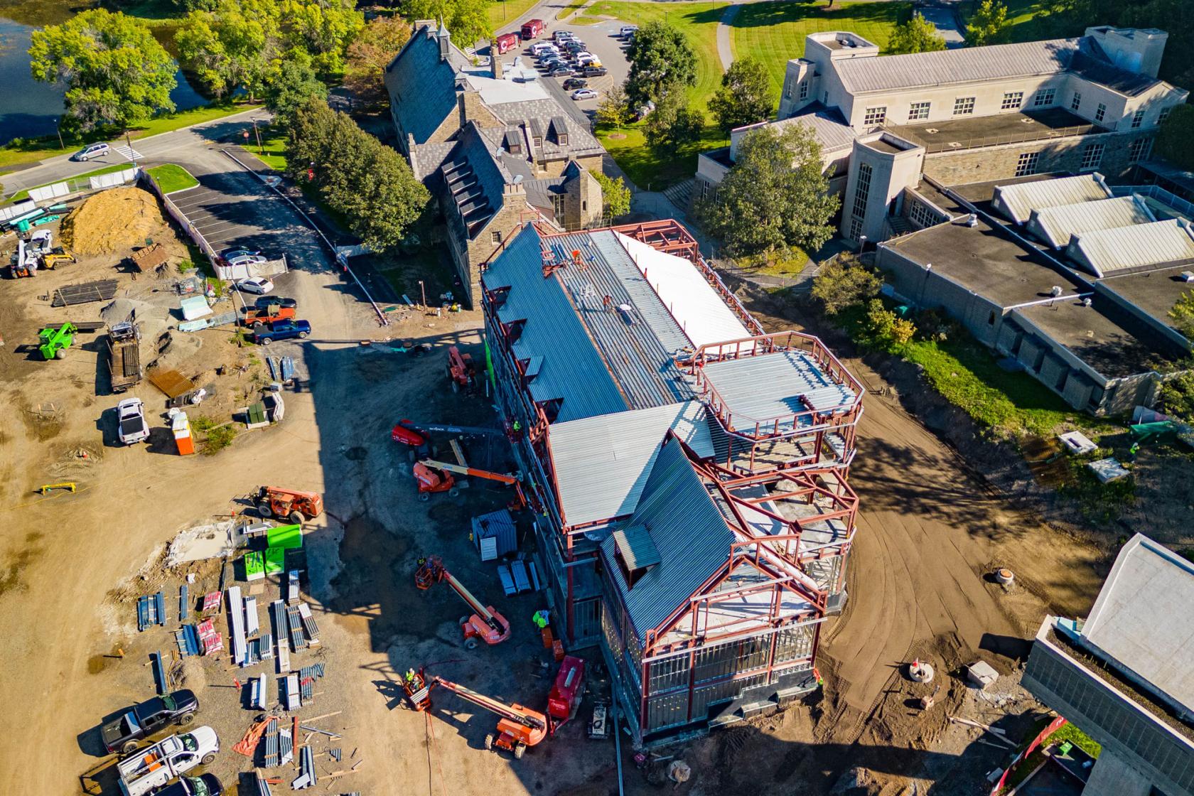 Benton Hall Construction