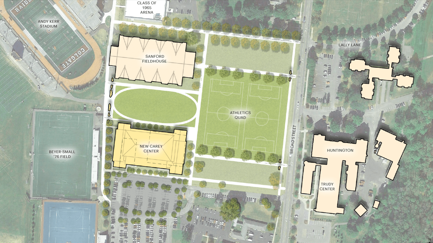 Carey Center Aerial Site